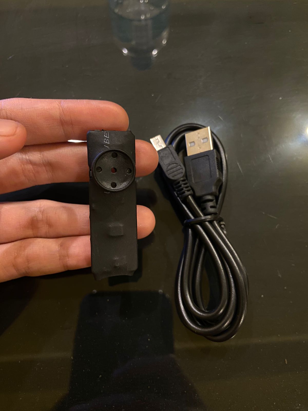 Mini Cámara Botón Full HD 1080P (Video + Audio)