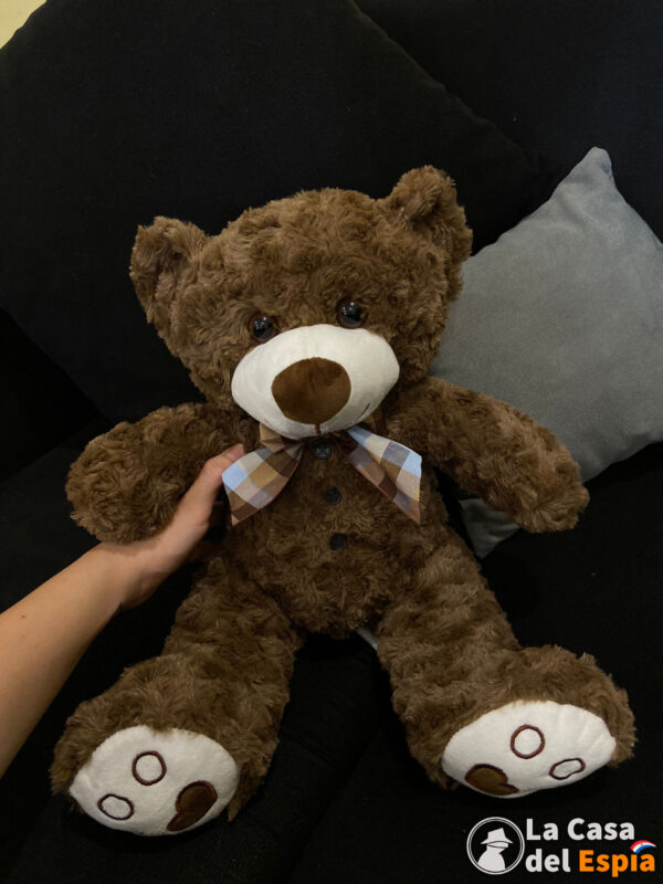 Oso de Peluche con Cámara Oculta 1080p – Transmisión en Vivo