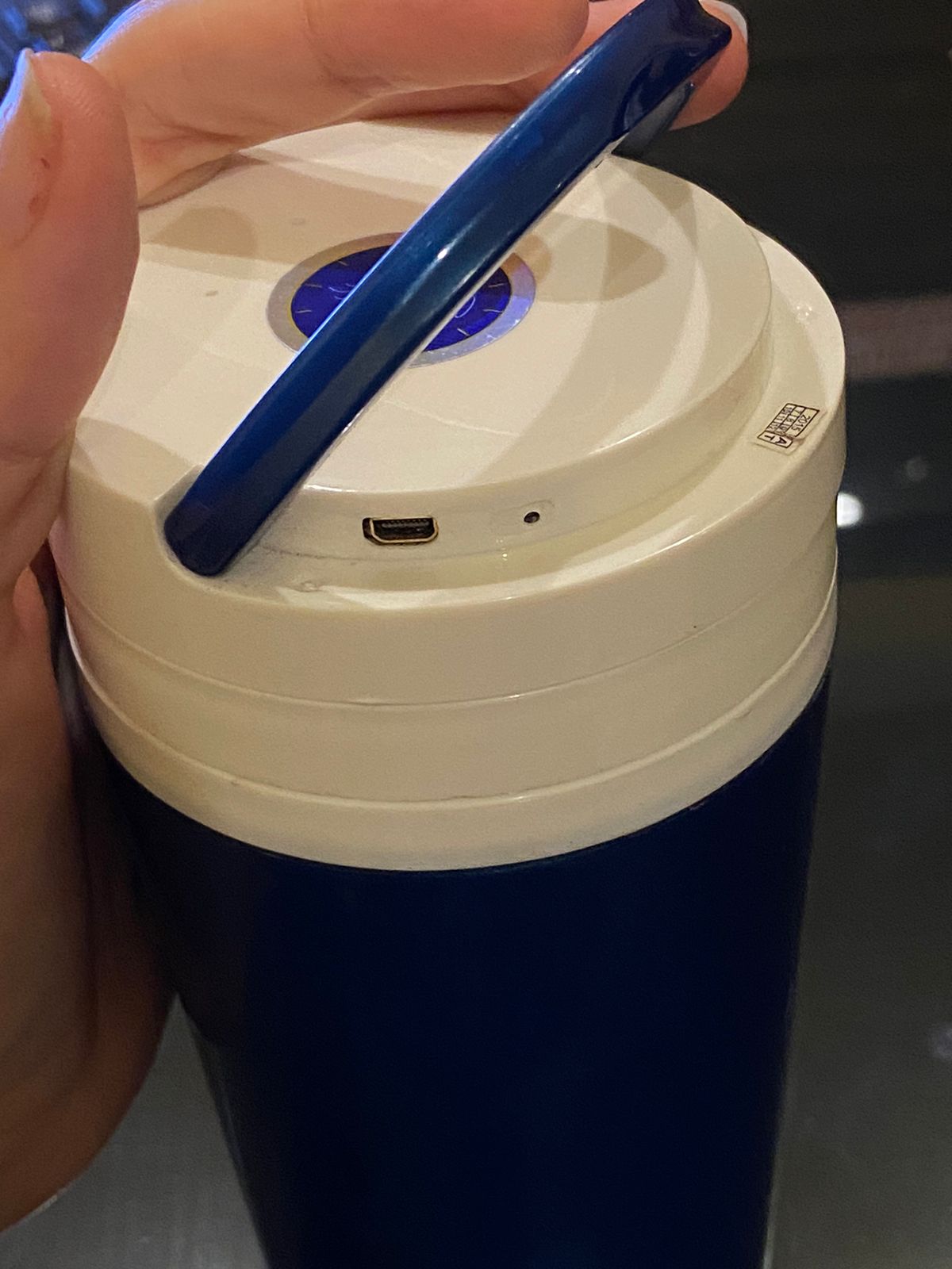 Vaso Térmico con Cámara Oculta (720p) – Detección de Movimiento